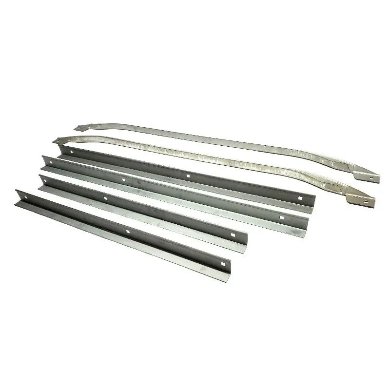 New Flat Fender Power Wagon Late Zinc Plated Steel Side Angle Bed Strip Kit - Bsk062-A 1