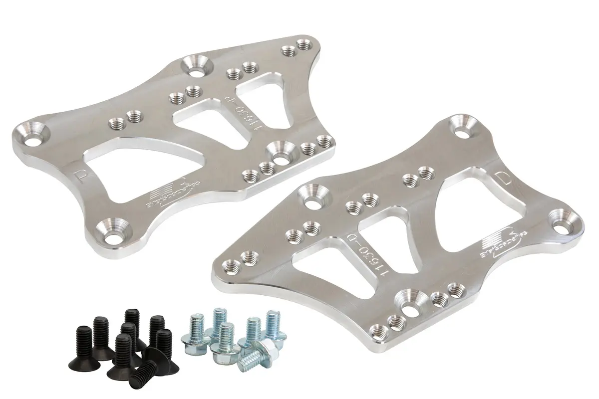 Gen V Lt Engine Mount Adapters - Billet Aluminum - Adjustable - Lt1 Lt4 Lt5 L83 L86 1