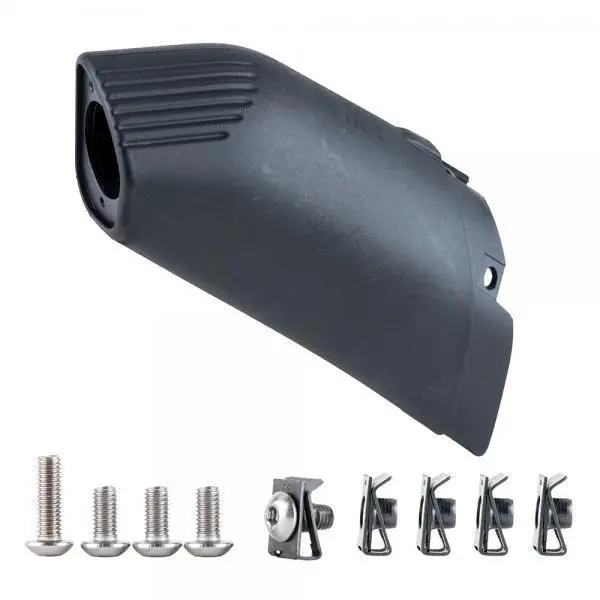 Genuine 2011>2022  Gas Gas Pro Racing Plastic Exhaust Silencer End Cap Tip With Fixings 1