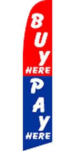 Super Swooper (15Ft) Buy Here Pay Here Flag 1