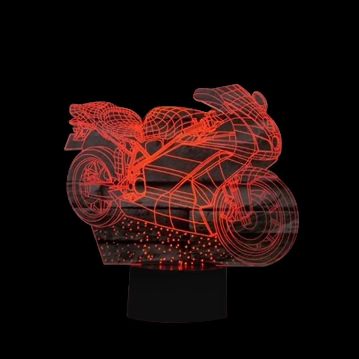 Fastaf Sportbike 3D Lamp 1
