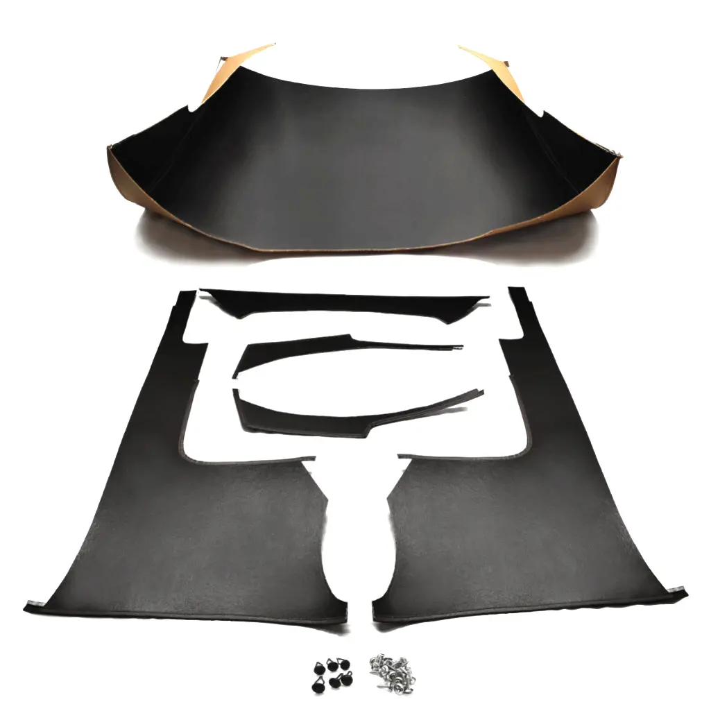 New Closed Cab 6 Piece Headliner Kit - Black - Pwhlbl 1
