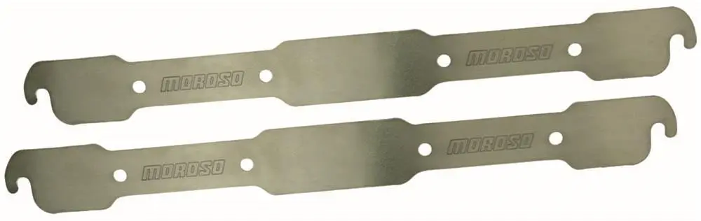 Big Block Exhaust Block Off Plates - 2Pc 1