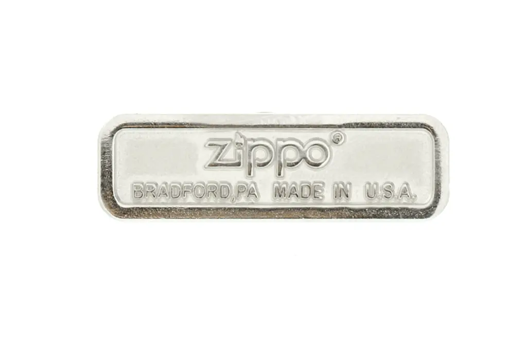 Zippo Bottom Stamp Lapel Pin / Tie Tack 1