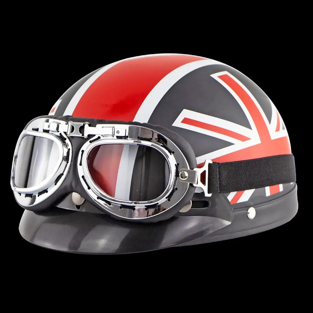 British Invasion Dot Half Helmet 1