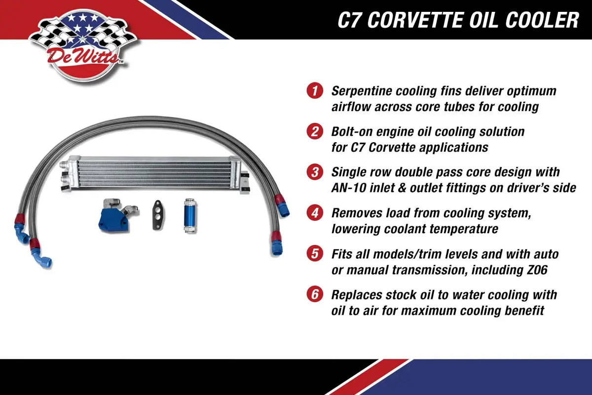 C7 Corvette Oil Cooler 2