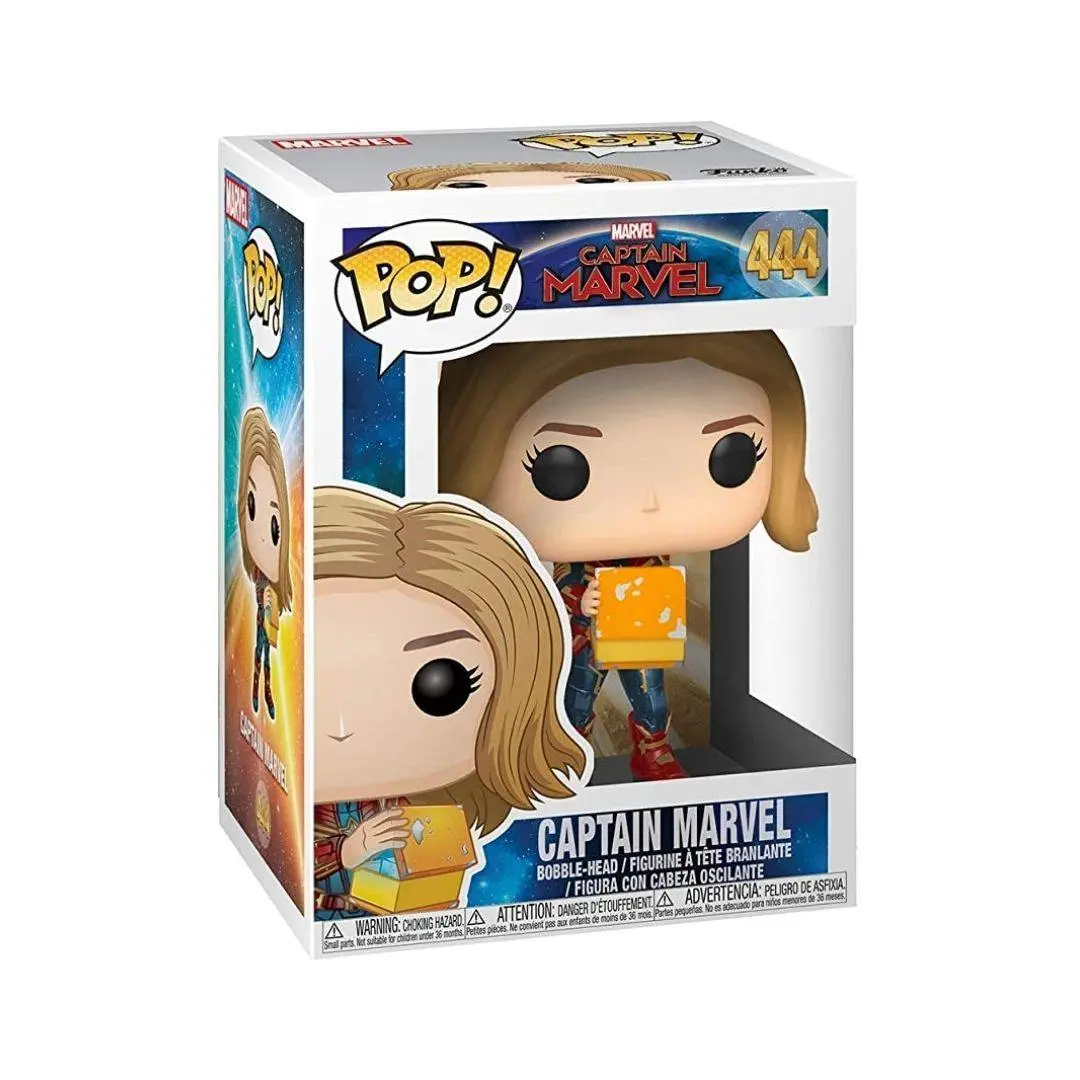 Funko Pop! Marvel: Captain Marvel - Captain Marvel With Lunch Box #444 1
