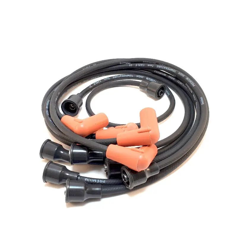 New 218/230 Engine 6 & 12 Volt Spark Plug Cable Set - Carbon Core Wire With Neoprene - Cc1243798-Crbn 1