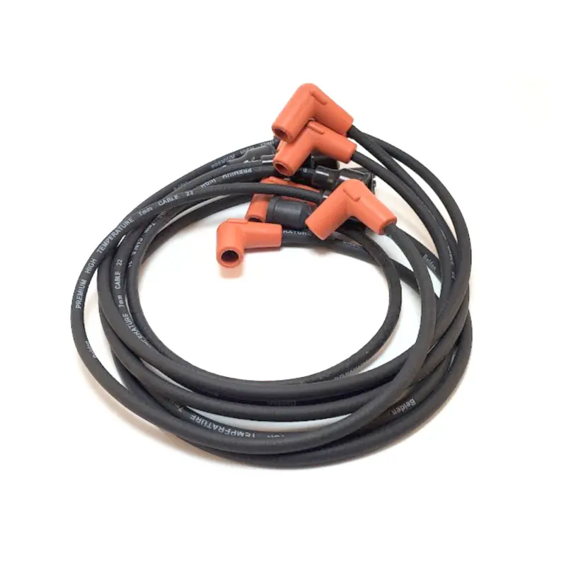 New 251 Engine 6 & 12 Volt Spark Plug Cable Set - Carbon Core Wire - Cc2084218-Crbn 1