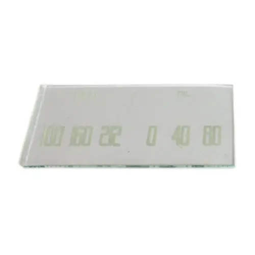 Reproduction Early Civilian Gauge Glass - Heat/Oil - Cc591985 1