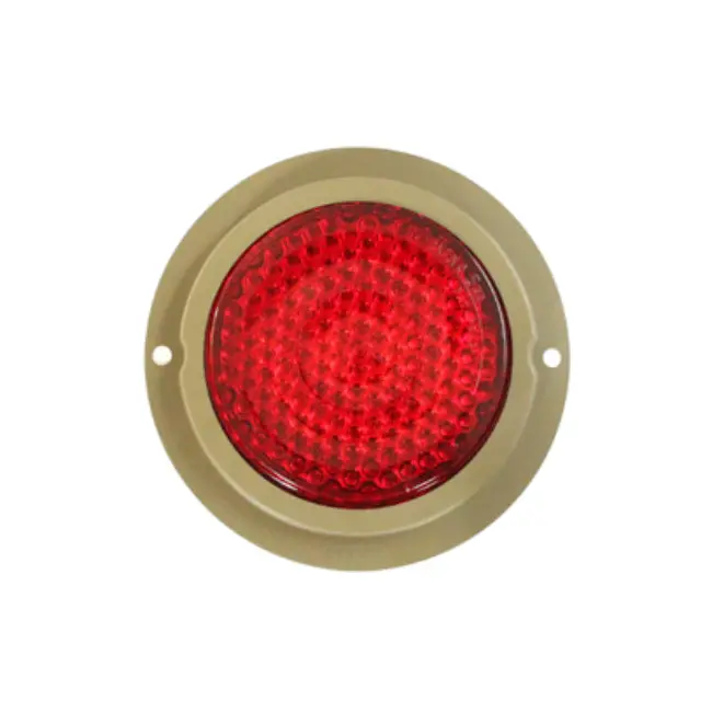 Reproduction Early Wwii Wc 1/2 Ton King Bee Red Reflector Assembly - Cc599204-Ref-A 1