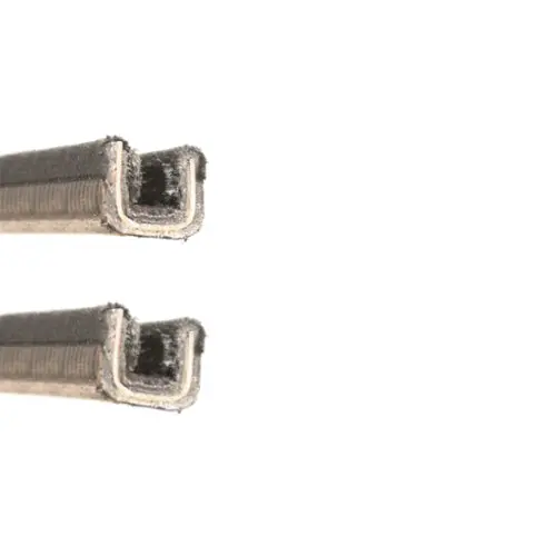 New 1939-71 Closed Cab Vertical Window Glass Channel (Pair) - Cc785878 1