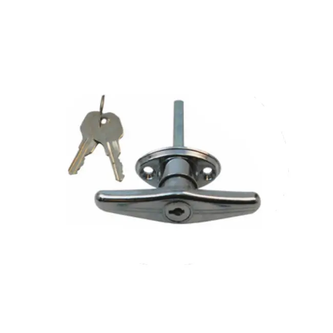 New Wwii Wc Command Car & Carryall Rear Door/Gate Locking T-Handle W/Keys - Cc921641-N 1