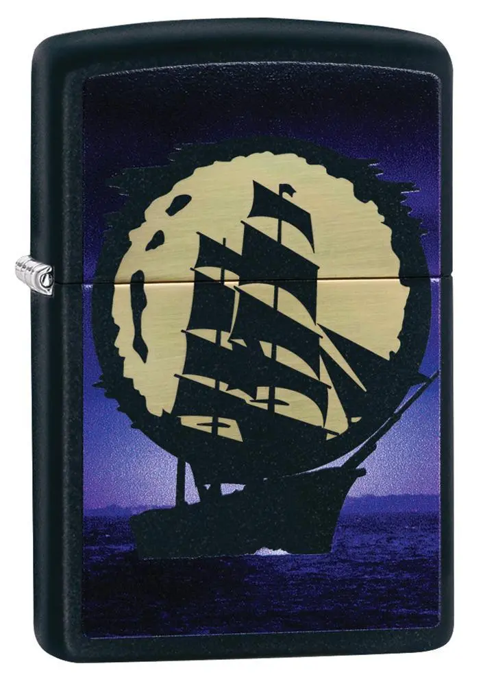 Pirate Ship In Moon Design 1