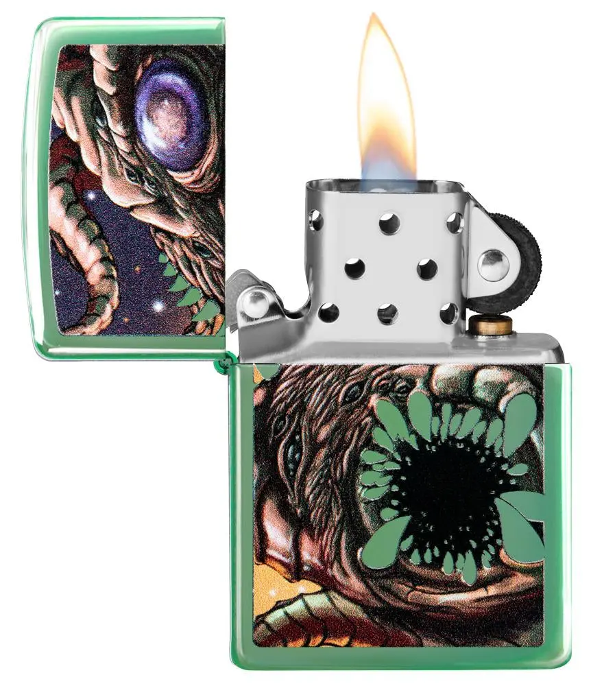 High Polish Green Apocalypse Monster Design 2