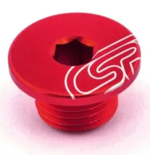 Csp Montesa Cota 4Rt Flywheel/Ignition Timing Inspection Plug Screw Red 1