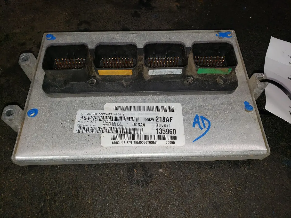 2006 Ram 1500 Powertrain Control Module (Pcm). Part Number 5094275Ad 2