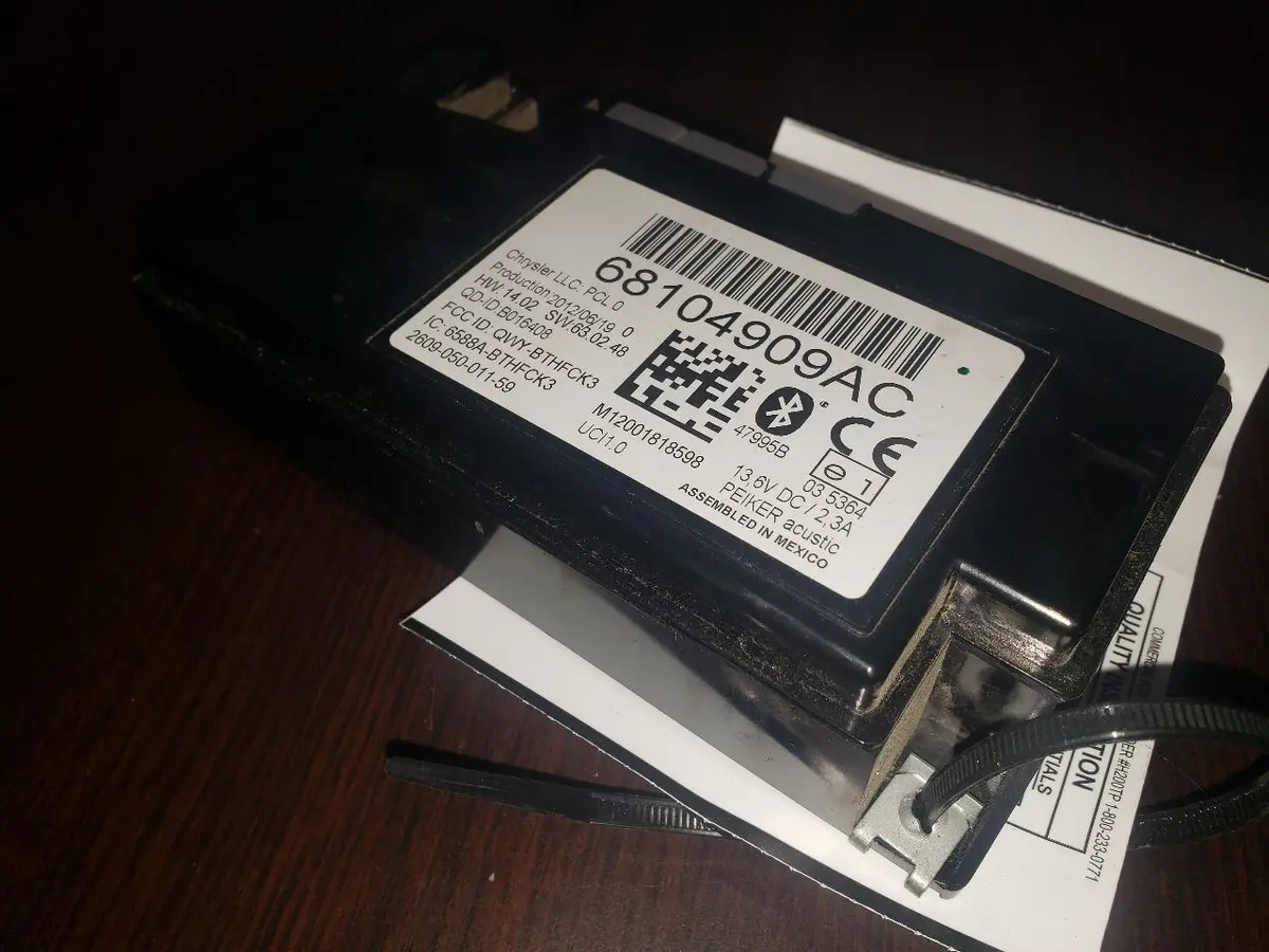 Telematics Module 68104909Ac For 2012 Dodge Ram 4500 2