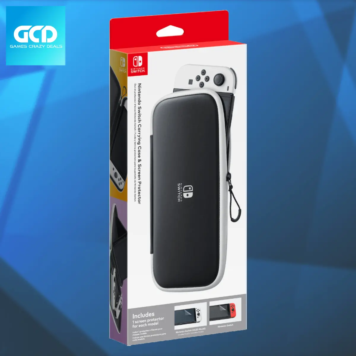 Nintendo Switch Official Carry Case & Screen Protector 1