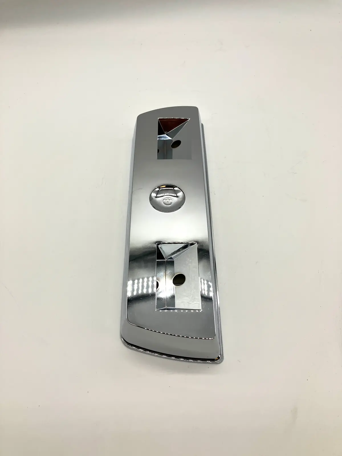 Arm Rest Base Chrome Rear 68-72  A Body 1