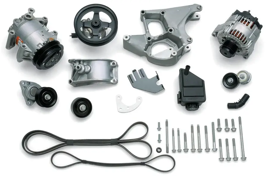 Ls1 Ls2 Ls3 Corvette Accessory Drive System With Low Mount Ac From Gm - 19421444 C5 C6 1