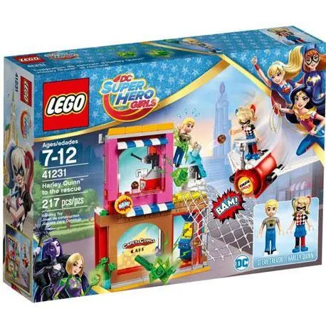 Lego Dc Super Hero Girls Harley Quinn To The Rescue - 41231 1