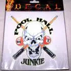 Pool Hall Junkie Decals 1