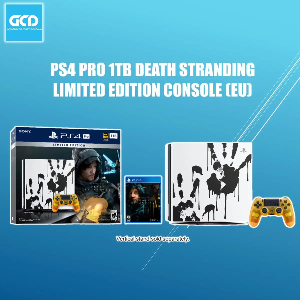Ps4 Pro 1Tb Death Stranding Limited Edition Console (Eu) 1