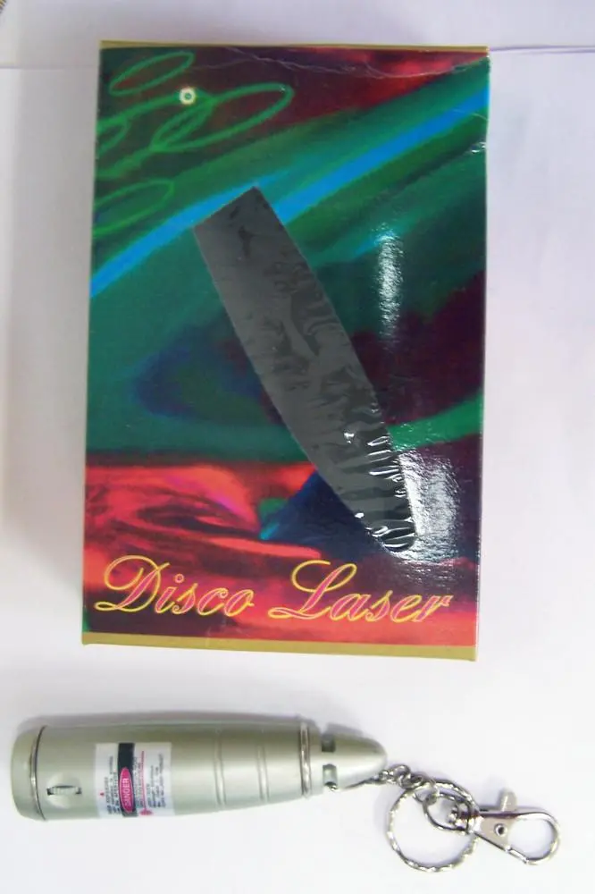 Disco Laser Pointer Light Show Key Chain 1