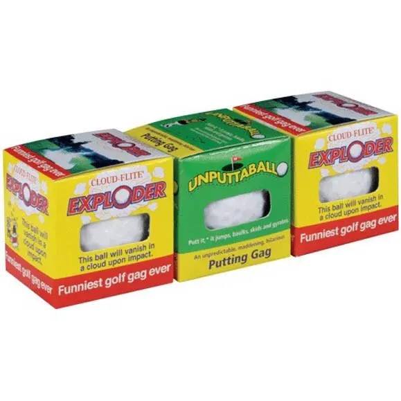 Double Trouble Triple Pack Trick Golf Balls 1