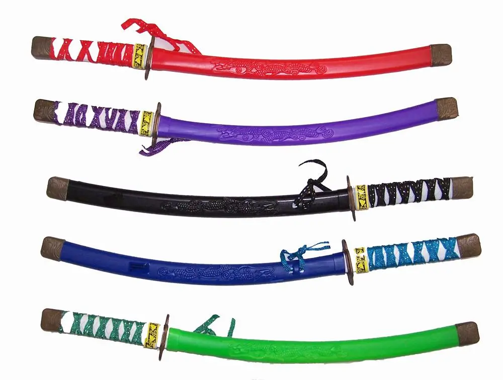 Dragon 24 Inch Plastic Colored Ninja Sword 1