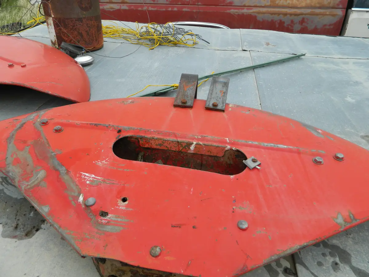 2 Massey Tractor Fenders From A 50 1