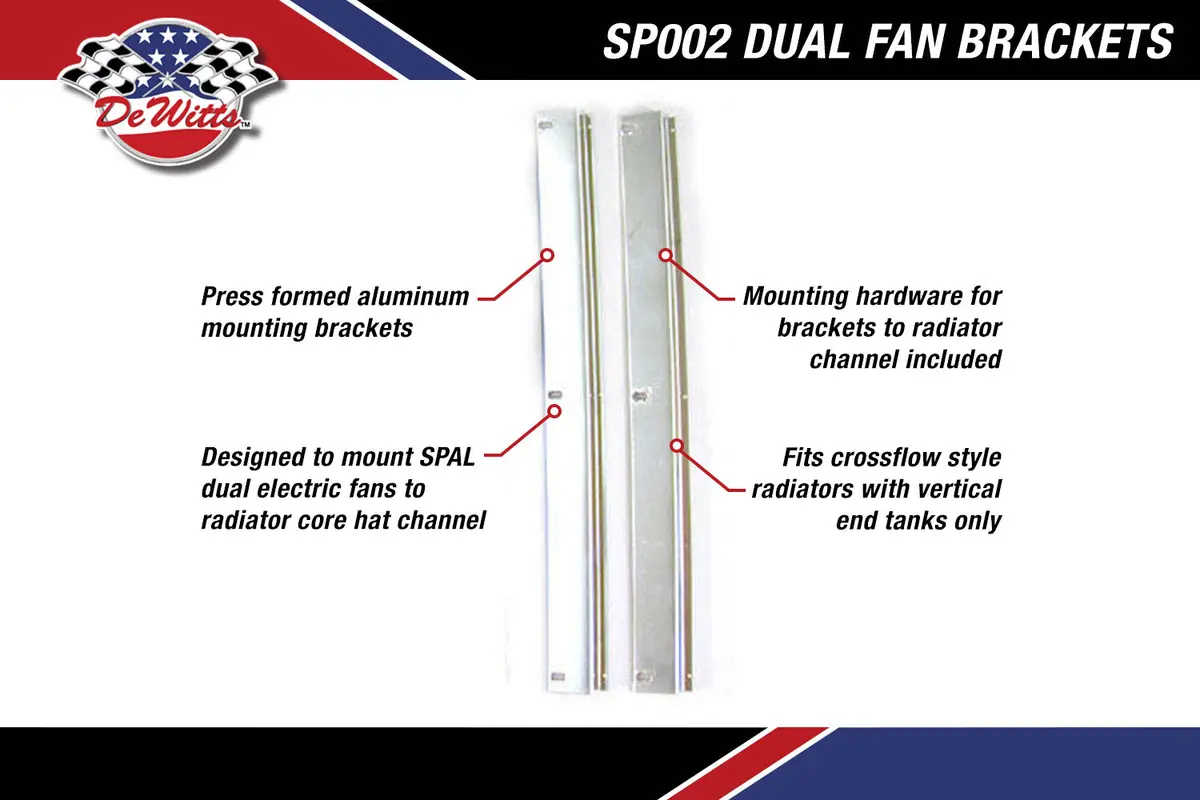 Sp002 Dual Fan Brackets 2