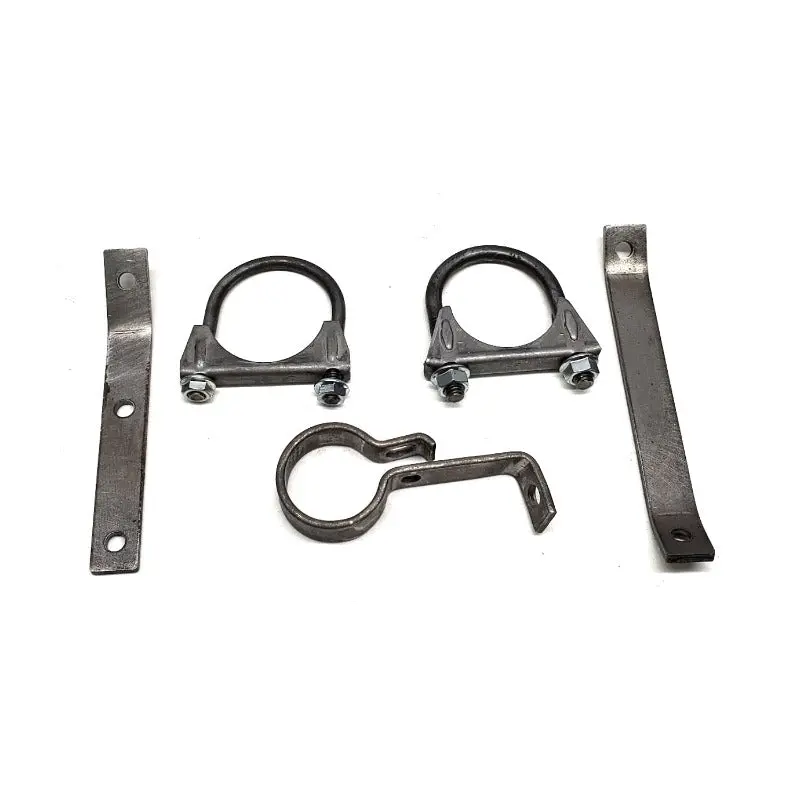New Wwii Wc 1/2 Ton Exhaust Pipe Bracket Set - Ehke12 1