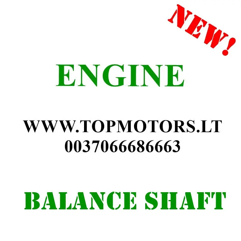 Mercedes-Benz Mb C E Clc Slk Cls Clk Sl Viano R S Ml Sprinter Glk Class 3.5 24V V6 Petrol 2005 - 272 New Balance Shaft 1