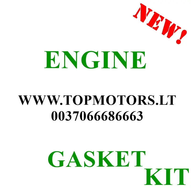 Nissan Frontier Xterra Pathfinder Equator Nv2500 4.0 24V V6 Petrol 2005- Vq40de New Gasket Kit 1