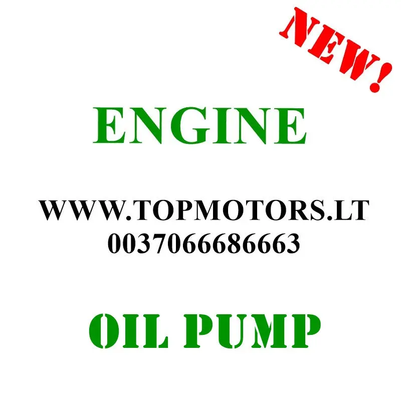 Citroen Berlingo C1 C2 C3 C4 C5 Xsara Picasso Ford C-Max Fiesta Focus Mondeo Peugeot 206 207 308 407 Partner 1.4 1.6 Hdi Diesel 9Hx 9Ht 9Hz 9Hr 9Hw 8Hx 8Hy New Oil Pump 1