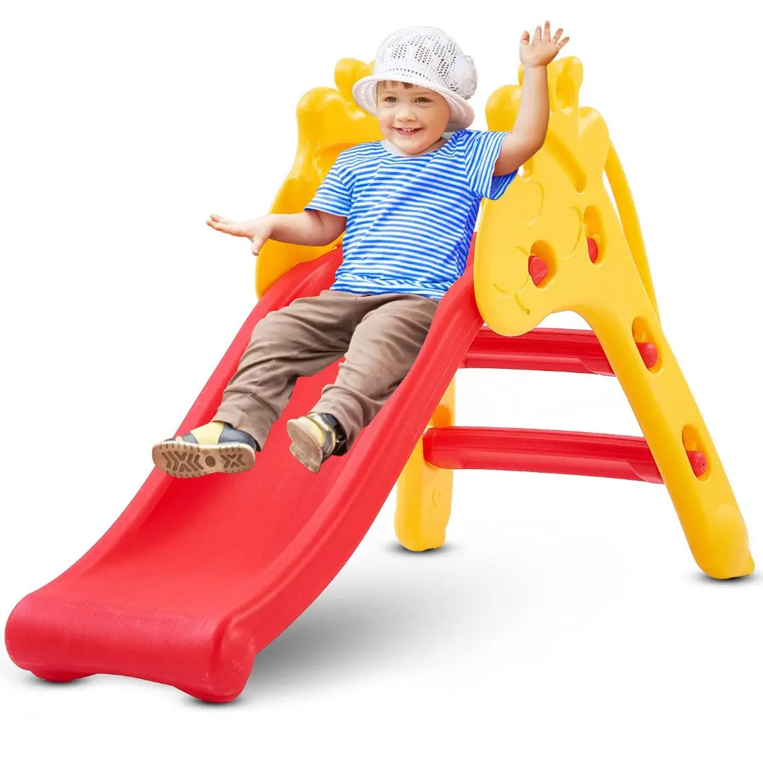 Playgro Foldable Plastic Giraffe Slide For Kids/Toddlers/ Preschooler Boys & Girls | Garden Indoor/Outdoor Slide For Kids 1 To 5 Years 2