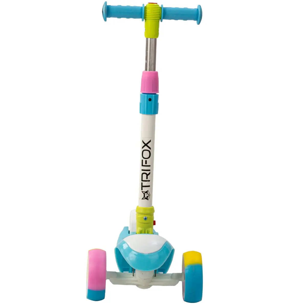 Trifox Skate Scooter For Kids 3 Wheel Lean To Steer 3 Adjustable Height With Suspension For Kids Boys & Girls 2