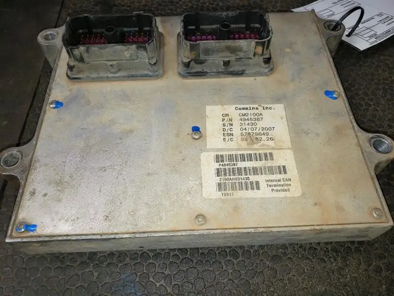 2007 Dodge Ram2500 6.7L Mt Diesel Ecm. Part Number 4945387 1