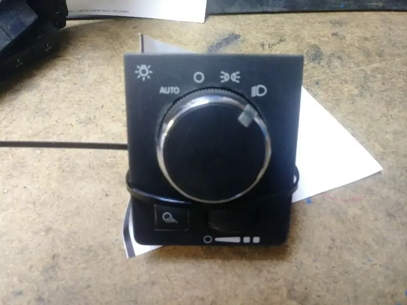 2011 Dodge Ram1500 Headlamp Switch. Part Number 4602880Aa 1
