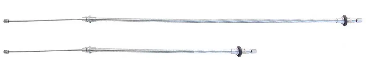 Emergency Brake Cables E Body Rear Disc Brakes. 1