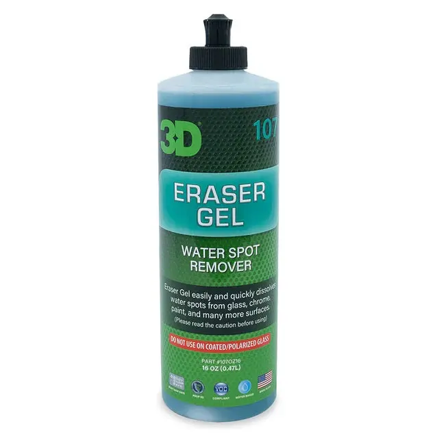 3D - Eraser Gel Water Spot Remover 16Oz 1