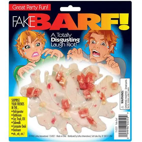 Fake 6 Inch Splat Of Barf 1