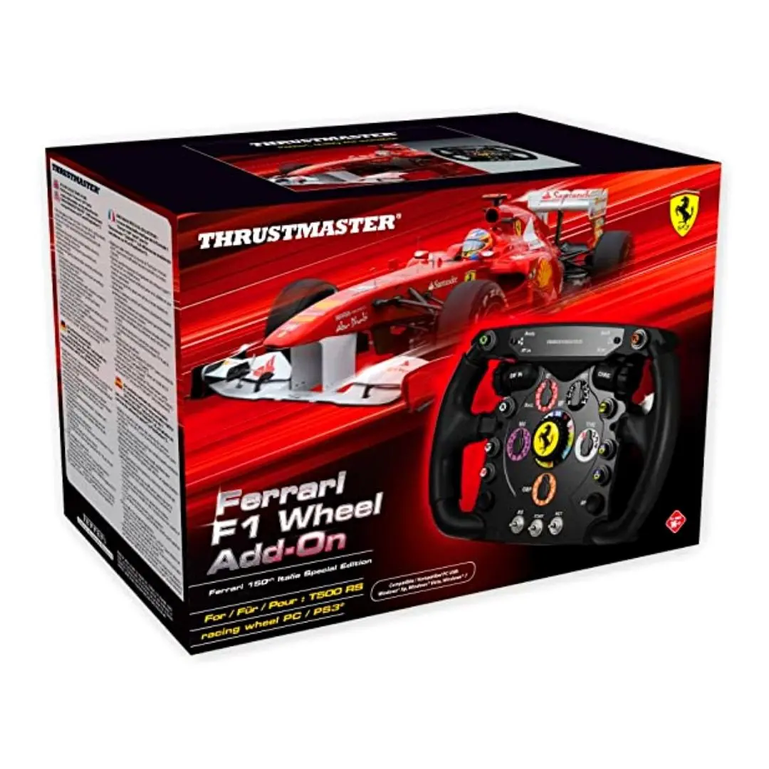 Thrustmaster: Ferrari F1 Official Ferrari Licensed - Wheel Add-On (4160571) 1