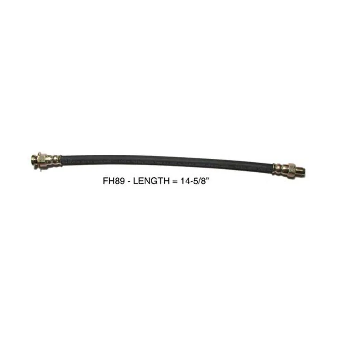 Rear Brake Flex Hose  All Cars Without 440 1965-69 1