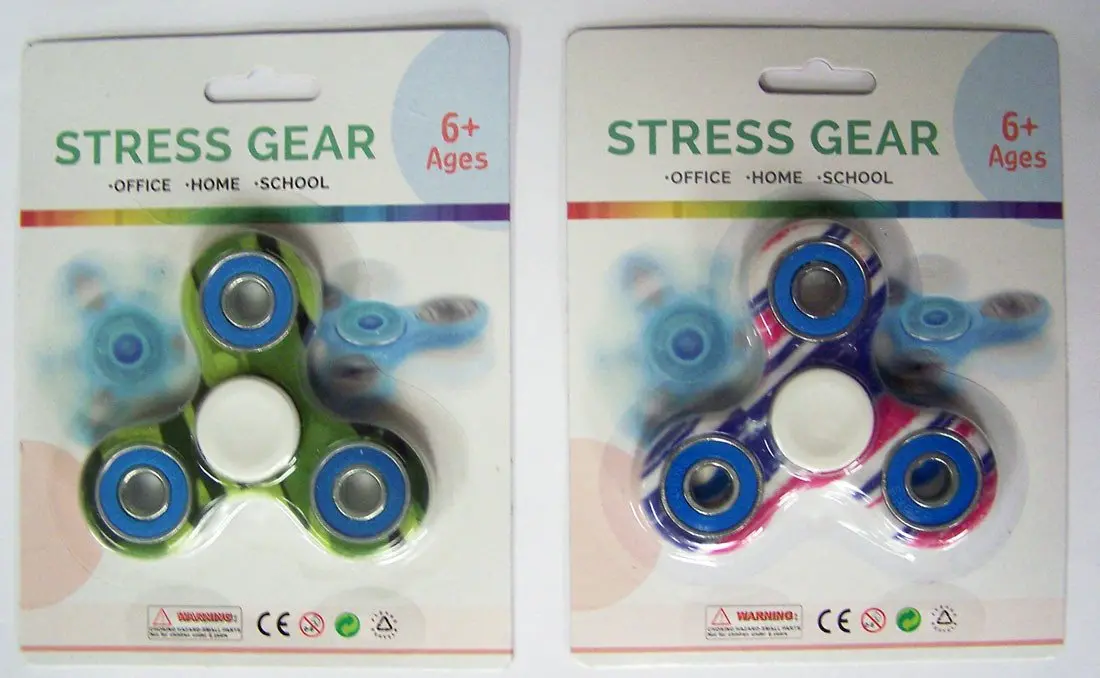 Camouflage / Rainbow Finger Fidget Hand Flip Spinners 1
