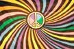 Rainbow Peace Sign (3Ft X 5Ft) Flag 1