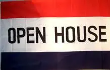 Open House (3Ft X 5Ft) Flag 1