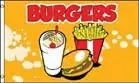 Burgers (3Ft X 5Ft) Sales Flag Hamburgers 1